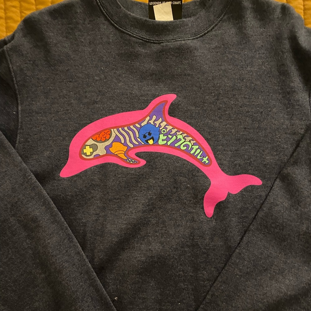 Pink Dolphin Sweatshirt
